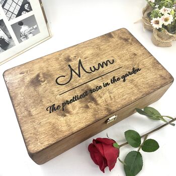 Personalised Remembrance Memory Box, 5 of 10