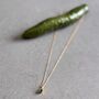 May Birthstone Emerald Gold Plated Necklace, thumbnail 3 of 8