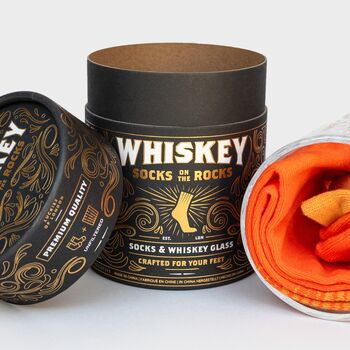 Whiskey Socks On The Rocks Gift Set, 5 of 6