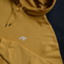 Hoy Explore Organic Hoodie Faded Mustard, thumbnail 4 of 5