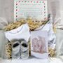 Luxury New Baby Gift Set Hamper Box. Green, Beige, Grey, Pink Or Blue, thumbnail 4 of 8