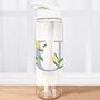 Floral Initial Personalised Water Bottles, thumbnail 5 of 5