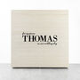 Personalised For My Groom Wedding Day Box, thumbnail 9 of 9