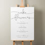 Whimsical Wedding Guest Book Sign 'Naomi', thumbnail 9 of 9