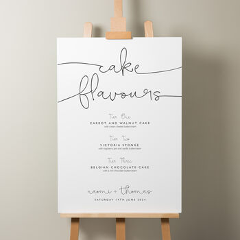 Whimsical Wedding Guest Book Sign 'Naomi', 9 of 9
