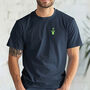 Mens Green Football Player Cup T Shirt, Father's Day, thumbnail 2 of 4