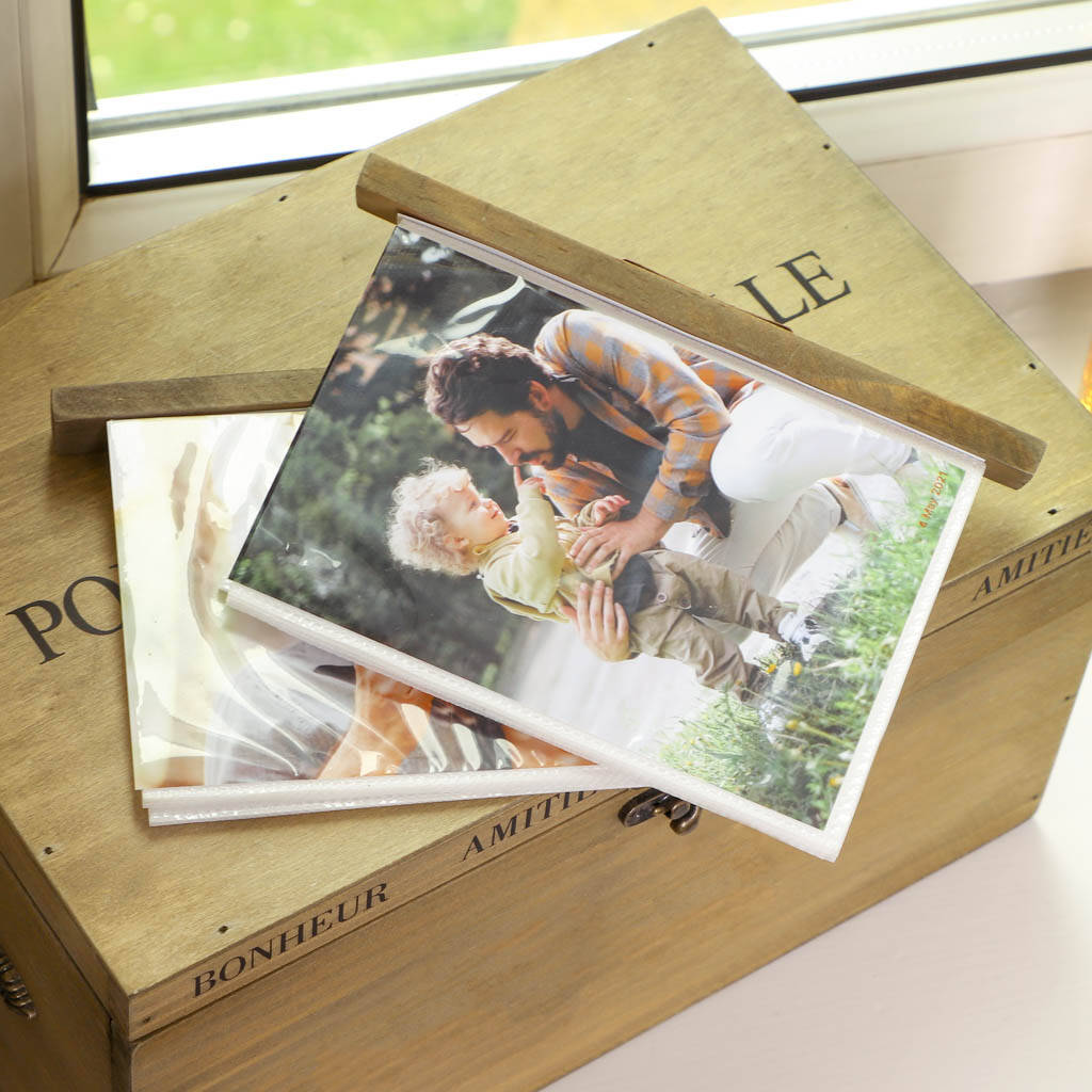 Personalised Wedding Photo Album Box By Dibor
