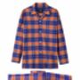 Men's Pyjamas Tangerine Dream Tartan Flannel, thumbnail 2 of 3