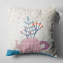 Abstract Teapot Cushion Cover Pink And Blue Colours, thumbnail 5 of 7