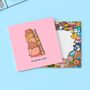 Cute Bear Love Card | Animal Greeting Card, thumbnail 3 of 4