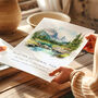 Glacier National Park Montana Travel Print, thumbnail 4 of 7
