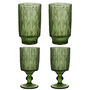 Luxury Forest Green Glassware Collection, thumbnail 2 of 6