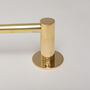 Solid Brass Kitchen Hook Rail | Polished Brass, thumbnail 2 of 5