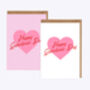 Happy Galentines Day Pink Card, thumbnail 2 of 2