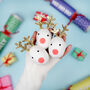 Christmas Reindeer Surprise Balls, thumbnail 1 of 6