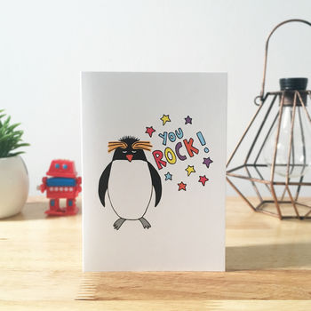 Penguin Card, 2 of 2
