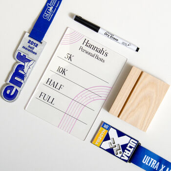 Personalised Running Personal Best Sign, 6 of 9