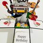 Personalisable Lisbon Portugal Themed 3D Greeting/Gift Card, thumbnail 1 of 6