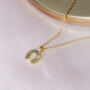 Mini Lucky Charm Horseshoe Necklace, thumbnail 10 of 12