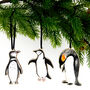 Chinstrap Penguin Wooden Hanging Decoration, thumbnail 8 of 10
