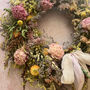 Wildflower Dried Flower Wreath, thumbnail 1 of 8