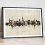 Bury Skyline Cityscape Art Print, thumbnail 12 of 12