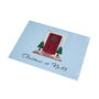 Personalised Festive Door Glass Chopping Board, thumbnail 5 of 5