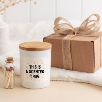 Scented Hug Candle Gift For Friend, Mum, Sister, 3 of 6