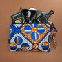 Large African Print Zip Pouch | Bolande Print, thumbnail 1 of 7