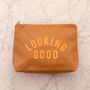 ‘Looking Good’ Men's Canvas Wash Bag, thumbnail 5 of 12