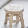 Big Letter Engraved Stool, thumbnail 3 of 4