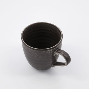 Speckle Mug In Dark Grey, 2 of 4