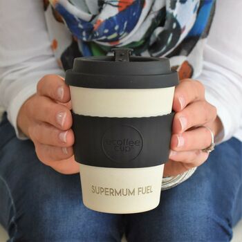 Personalised 'Supermum' Reusable Travel Mug, 2 of 9