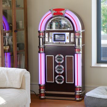 Retro Jukebox With Touch Screen Tablet, 6 of 11