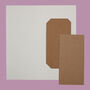 Reusable Handmade Greetings Cards Tall Blank Inside Or Optional Handwritten Message, thumbnail 3 of 8