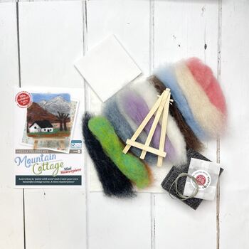 Mountain Cottage Needle Felting Kit, 4 of 4