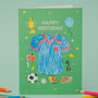 Football Birthday Card With Stickers, thumbnail 4 of 7