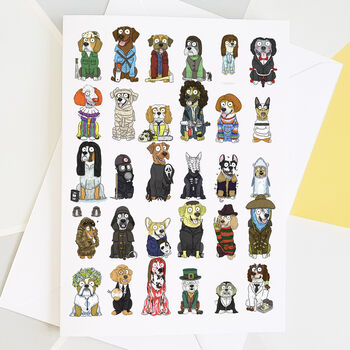Horror Movie Dogs Card, 2 of 4