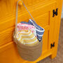 Brown Hanging Paper And Leather Planter Or Storage Bag, thumbnail 6 of 12