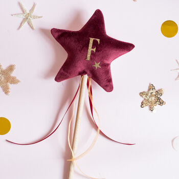 Magical Personalised Velvet Wand And Crown Set, 6 of 9