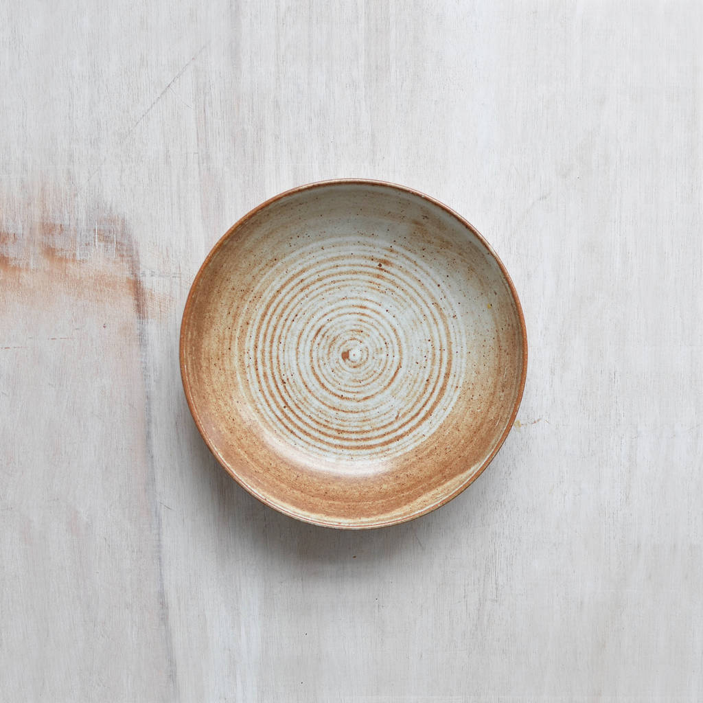 stoneware pasta bowl by nom living | notonthehighstreet.com