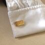 Gold Bar Cufflinks Gift For Men 316 L Stainless Steel Luxury Accessory, thumbnail 7 of 7