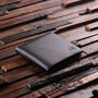 Personalised Engraved Men’s Leather Wallet, thumbnail 2 of 4