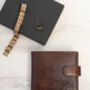 Personalised Leather Wallet Notecase Men's Rfid Safe, thumbnail 8 of 8