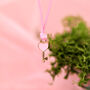 Off To School Key Bracelet For Her, thumbnail 4 of 7