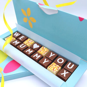 Chocolate Gift Personalised For Mum, Mom Or Maman, 2 of 12