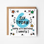 6th, 7th, 8th, 9th Birthday Card For Boys, thumbnail 5 of 7