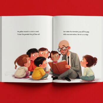 Personalised Teacher Appreciation Book Gift, 4 of 9