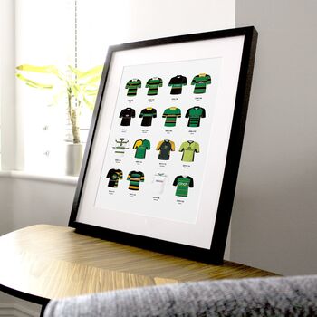 Classic Rugby Kits Team Print, 12 of 12