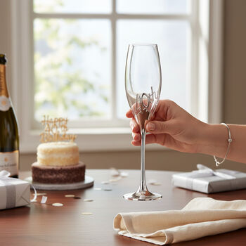 40th Birthday Champagne Flute – Elegant Gift In Presentation Box, 2 of 6